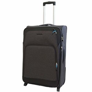 Franky Reisetrolley Koffer Zahlenschloss 2 Rollen 47 X 75 X 32 Cm Gre L Anthra 2tone 0